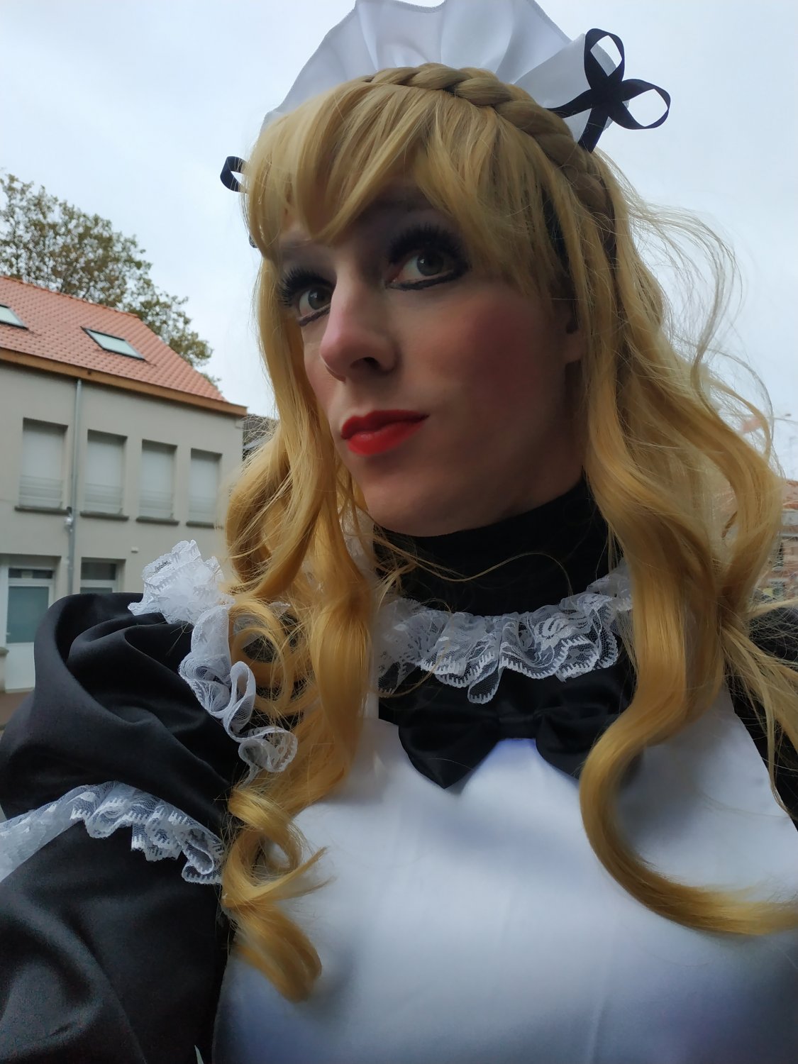 Sissy Marga exposed in public #b7mThpuT