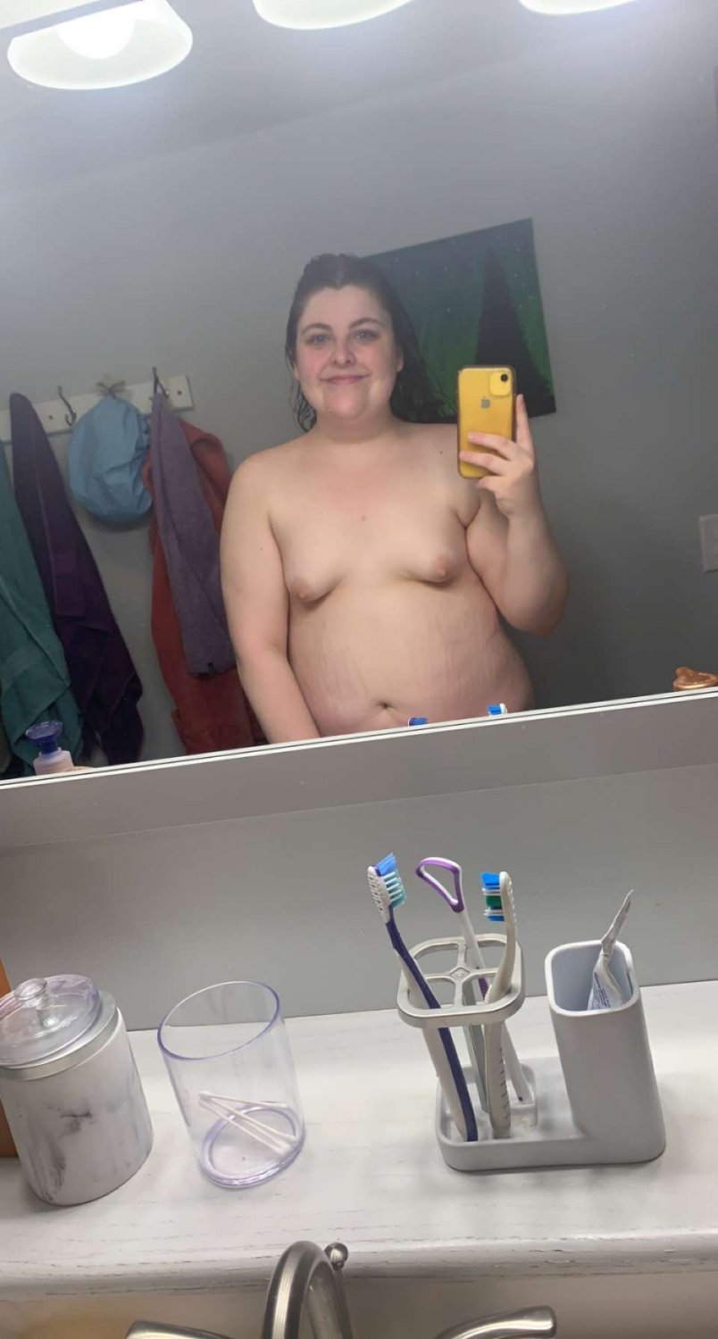 Small Boob Brunette BBW #UfDstI0N
