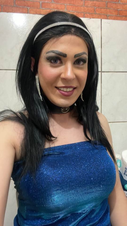 Sexy Sissy Malila loves making cocks hard in her little blue dress - kik: malilacd - (2. Gallery) #reELEa7y